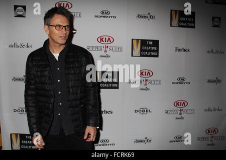 Hollywood, Californie, USA. 24 Jan, 2016. J15806CHW.Sundance Film Festival 2016 - L'Initiative Creative Coalition Spotlight Awards Gala Dinner.Cisero's, Park City, Utah.01/23/2016.TIM DALY .©Clinton H. Wallace/Photomundo/ International Inc © Photos Clinton Wallace/Globe Photos/ZUMA/Alamy Fil Live News Banque D'Images