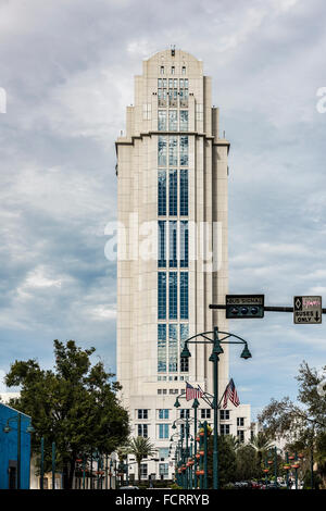 Palais de justice du comté d'Orange dans le centre-ville d'Orlando, Floride, USA Banque D'Images