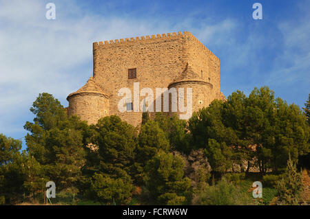 Gergal, château, montagne de l'Filabres, la province d'Almeria, Andalousie, Espagne, Europe Banque D'Images