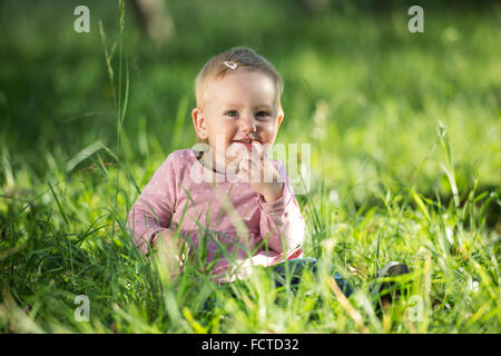 Cute little girl Banque D'Images