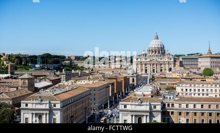 Sommaire de la Cité du Vatican en Italie Banque D'Images