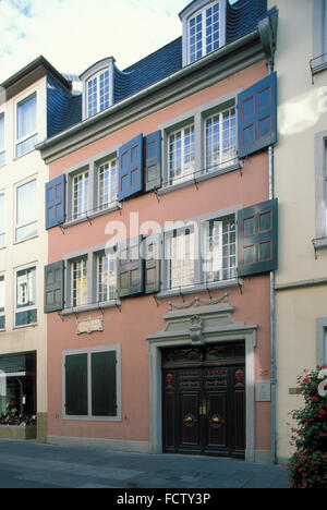 DEU, Allemagne, Bonn, la maison de Beethoven à la Bonngasse, la maison où le compositeur Ludwig van Beethoven est né. DEU, Deut Banque D'Images