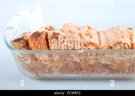 Séparez la cannelle pain Banque D'Images