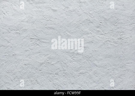 Mur en stuc blanc. La texture de fond. Banque D'Images