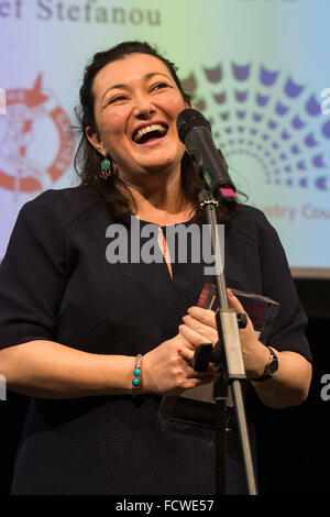 Londres, Royaume-Uni. 25 janvier 2015. Caroline Miller de Dance UK gagne de Valois Prix d'excellence (conjointement avec Sylvie Guillem). Le Critics' Circle National Dance Awards 2015 aura lieu à la place de Londres. Crédit : Images éclatantes/Alamy Live News Banque D'Images