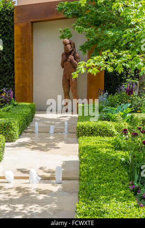 Le Morgan Stanley Villes en santé jardin conçu par Chris Eugène Riedweg. RHS Chelsea Flower Show 2015 Banque D'Images