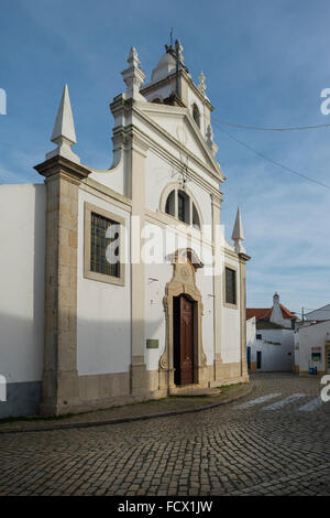 L'église de Nossa Senhora da Conceição à Alcantarilha, Algarve, Portugal. Banque D'Images