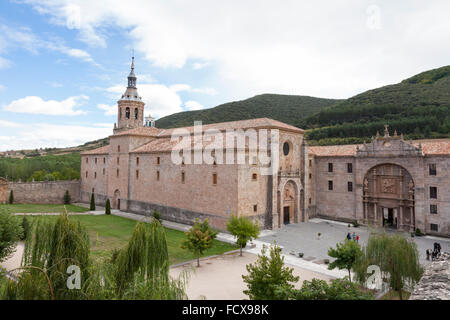 Monastère de San Millán de Yuso - San Millán de la Cogolla, La Rioja, Espagne. Le monastère est célèbre comme le lieu où le Span Banque D'Images