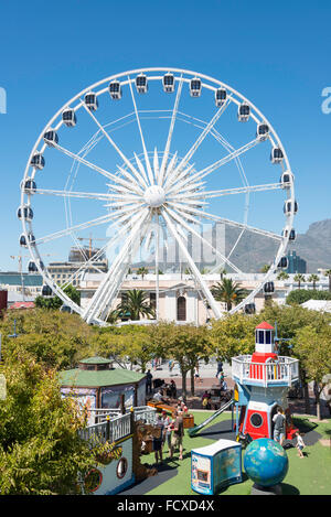 'Cape' Roue au Victoria & Albert Waterfront, Cape Town, Western Cape Province, République d'Afrique du Sud Banque D'Images