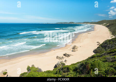 Plage et l'autre sur la Garden Route, Brenton-on-Sea, Eden, municipalité de district de la province de Western Cape, Afrique du Sud Banque D'Images