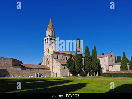 Aquileia, Basilica di Santa Maria Assunta Banque D'Images