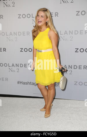 Sydney, Australie. 26 janvier 2016. Les célébrités sont arrivés sur le tapis rouge pour la comédie Zoolander n o 2 à l'état du théâtre, 49 rue du marché. Sur la photo : actrice de théâtre musical Lucy Durack. Crédit : Richard Milnes/Alamy Live News Banque D'Images