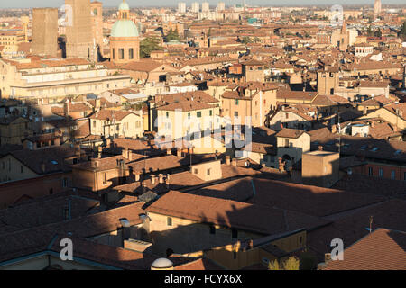 Vue aérienne de Bologne, Italie. Vue de dessus. Banque D'Images