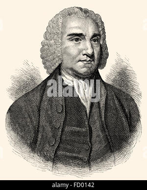 Edward Thurlow, 1er baron Thurlow, 1731-1806, un avocat et homme politique conservateur britannique Banque D'Images