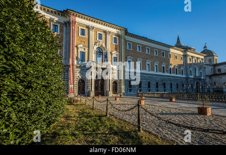 Italie Piémont Turin Polo Reale Galleria Sabauda externe de Palace Museum et Musée Archéologique Banque D'Images