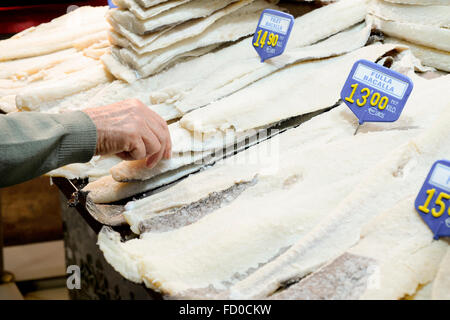 Le Mercat de Sant Josep de la Boqueria, souvent appelée simplement La Boqueria Banque D'Images