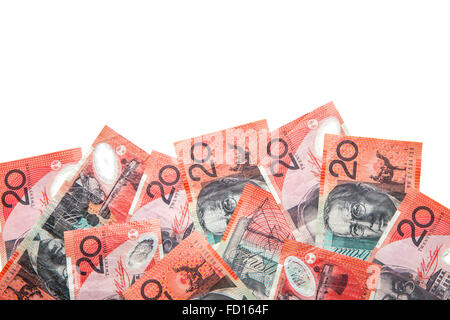 Australian vingt dollars (20 $ AUD) Banque D'Images