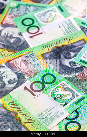 Currecny - Australian cent dollars (100 $) Banque D'Images