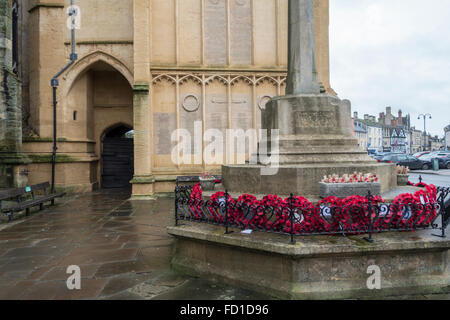 Église de Saint-Jean le rôle d'honneur baptiste, Cirencester, Gloucestershire, Angleterre, Royaume-Uni Banque D'Images