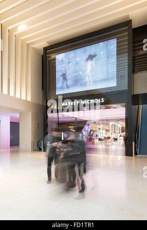 Harvy Nichols dans la boîte aux lettres shopping centre, Birmingham, Angleterre, Royaume-Uni. Banque D'Images