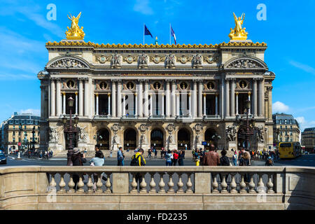 L'Opéra Garnier, Paris, France Banque D'Images