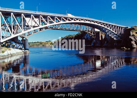 Reversing Falls,rivière Saint John Saint John, Terre-Neuve, Banque D'Images