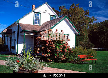 La maison de Lucy Maud Montgomery, auteur d'Anne of Green Gables, New London, Prince Edward Island Banque D'Images