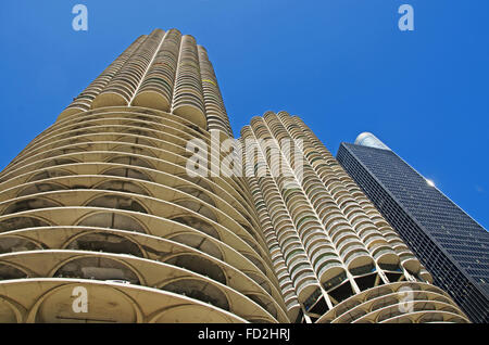 Le lac Michigan, Chicago, Illinois, États-Unis d'Amérique, USA Banque D'Images