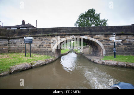 Jonction de Macclesfield et le pic de canal de la forêt Banque D'Images
