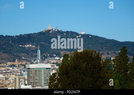 Vue sur la ville, Barcelone Banque D'Images