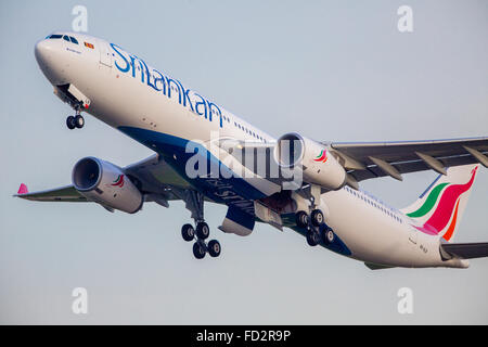 4R-Sri-Lankais ALR Airbus A330 Banque D'Images