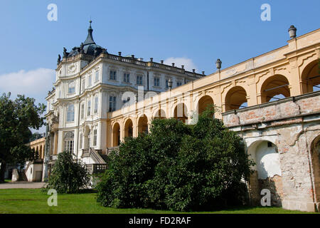 Le château de Ploskovice Banque D'Images