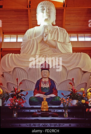 Chuang Yen monastère bouddhiste,le Grand Bouddha,New York,Kent Banque D'Images