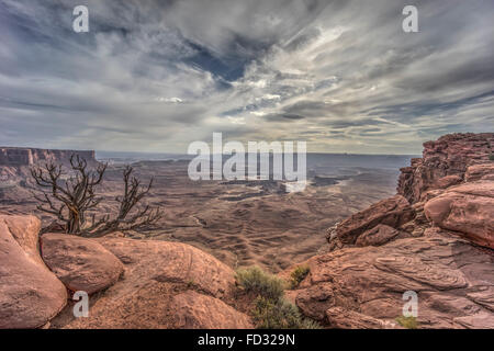 Canyonlands National Park est un parc national américain situé dans le sud-est de l'Utah près de la ville de Moab Banque D'Images