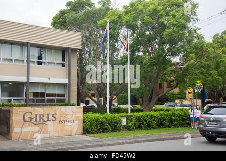 Mackellar, école secondaire de filles à Manly vale,Sydney, Nouvelle Galles du Sud, Australie Banque D'Images