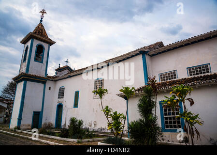 Église Nossa Senhora do Rosario dos Pretos, Diamantina, Minas Gerais, Brésil Banque D'Images