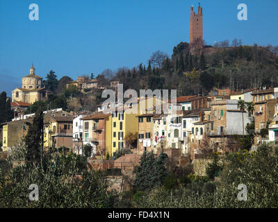 Italy Tuscany Province of Pisa San Miniato View Banque D'Images