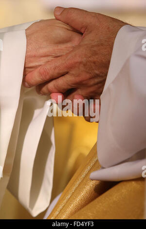 Ordinations en diacre de la cathédrale Sainte Geneviève, Nanterre, France. Banque D'Images