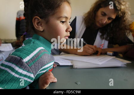 Médecins pour les droits de l'homme, une ONG israélienne, va ouvrir des cliniques dans la Rive occidentale. Banque D'Images