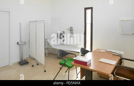 L'intérieur de l'hôpital. Bureau de médecins avec des meubles. L'horizontale. Banque D'Images