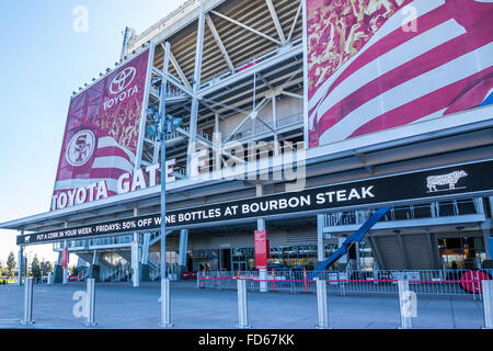 Levi's Stadium à Santa Clara en Californie accueil du Superbowl 2016 50 Banque D'Images