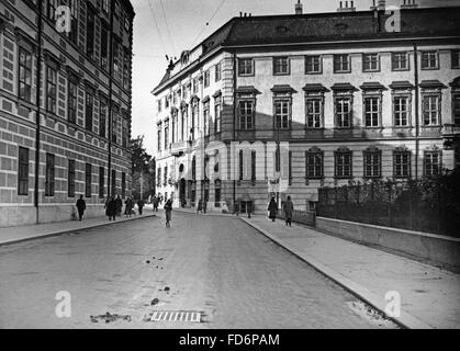 Modifier la Ballhausplatz à Vienne, 1932 Banque D'Images