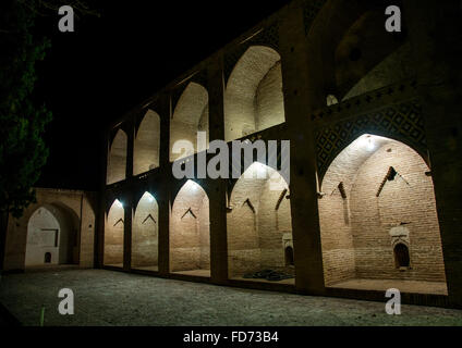 Tombe de l'Astan-e-Shah Vali-e-nematallah, province de Kerman, Mahan, Iran Banque D'Images