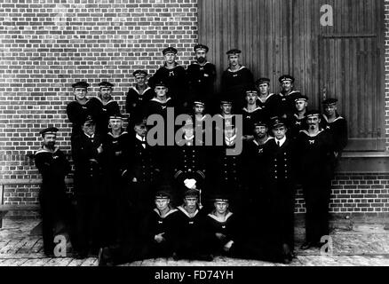 Première Guerre mondiale : sous-marin allemand U 9 sous le commandement d'Otto Weddigen Banque D'Images