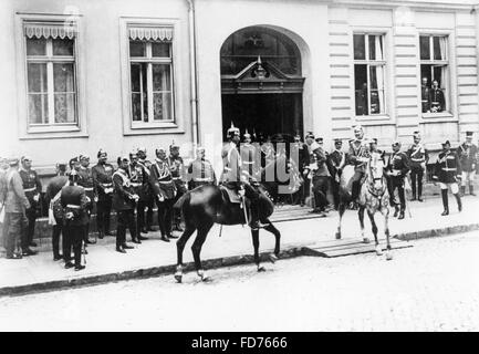 Guillaume II à Potsdam, 1901 Banque D'Images