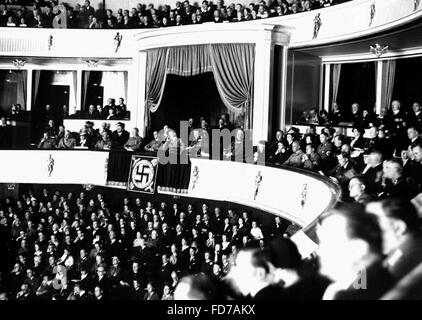 Mai 24 session de la Chambre de la culture du Reich à Berlin, 1936 Banque D'Images