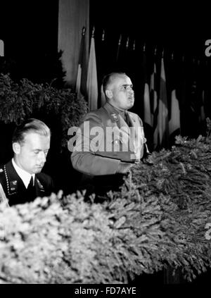 Hans Frank à la réunion festive de l'Académie de droit allemand à Berlin, 1935 Banque D'Images