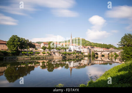 Saint Antonin Noble Val Banque D'Images