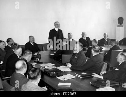 Réunion annuelle de l'Association allemande des Caisses d'épargne, 1935 Banque D'Images