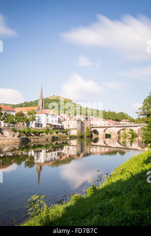 Saint Antonin Noble Val Banque D'Images